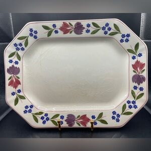 Adams Old Colonial (newer) 12" Oval Serving Platter English Ironstone